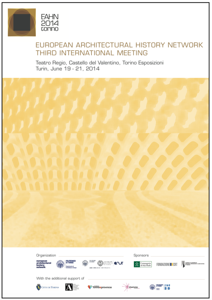 EAHN | Third International Meeting | 2014